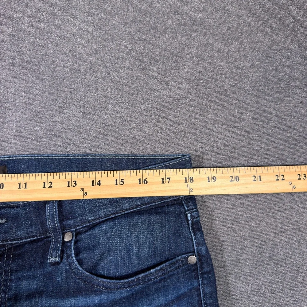 7 For All Mankind Slimmy Jeans Mens 36x32 Blue Slim Straight Leg Denim Pants